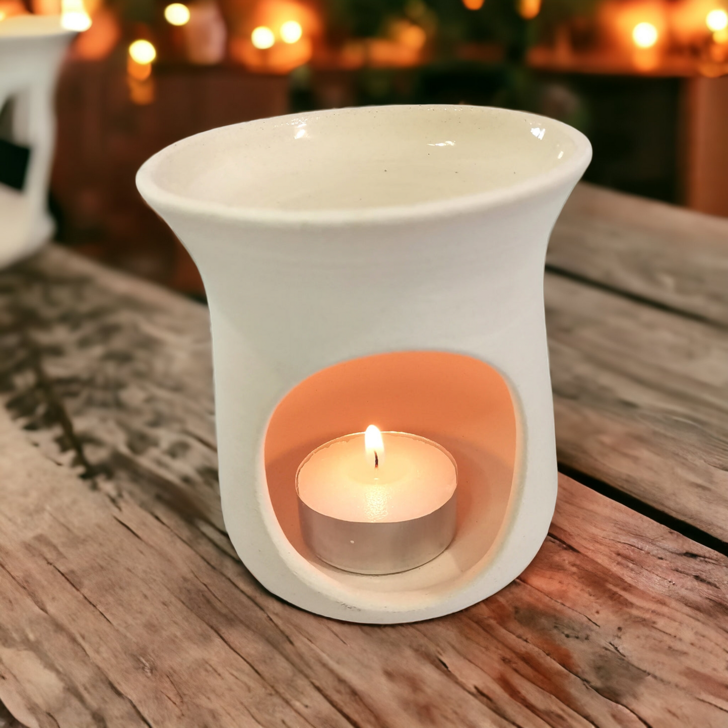 Natural Cream Wax Burner