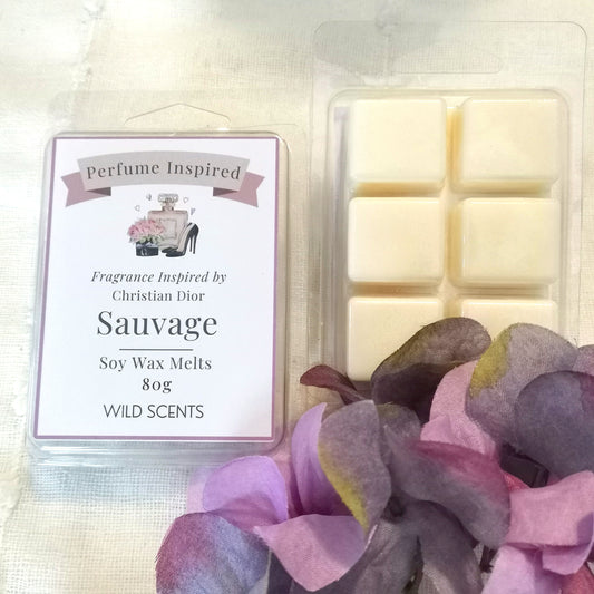 Christian Dior Sauvage Inspired Wax Melt